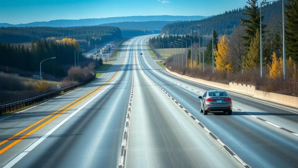 Får man köra om på höger sida i Sverige