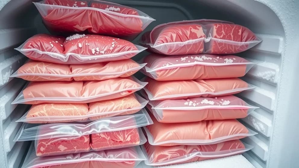 Hur länge håller vakuumförpackat kött i frysen