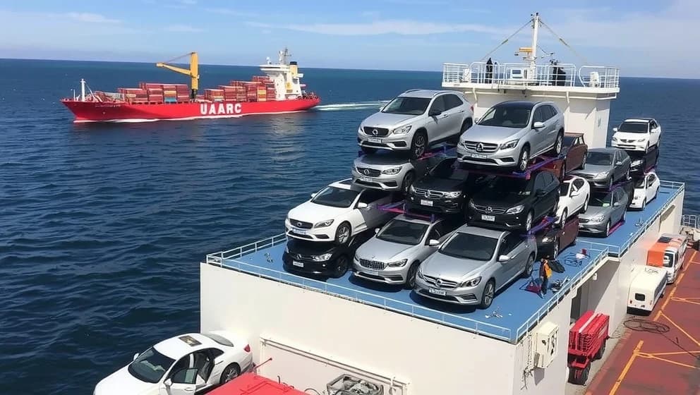 Hur långt tar det att frakta en bil från Japan