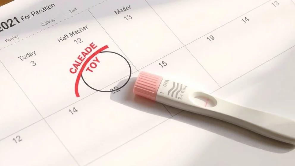 Når blir ett test positivt efter implanteringsblödning